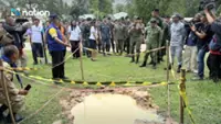 Asean Interim Observer Team observes civilian damages from Cambodian shelling in Surin, Thailand