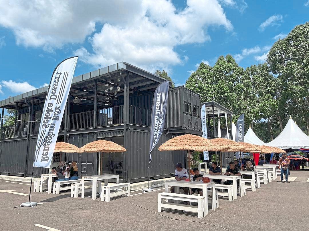 Renggam TMIYC in Kluang provides space for F&B businesses; newly launched Pasir Gudang TMIYC (below), which is equipped with a wide range of facilities, is set to be open to the public soon.