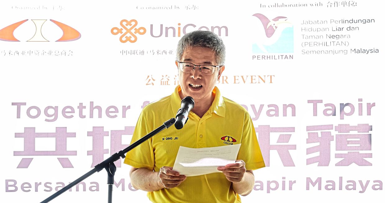 Ni says that building bridges and roads may connect cities, but protecting nature and wildlife connects us with the future. Photo: MUHAMAD SHAHRIL ROSLI/The Star 