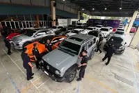 JPJ seizes 38 luxury cars during crackdown on expired road tax and insurance in Butterworth
