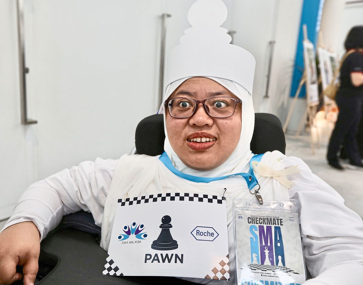 Miza: Match symbolises the planning that the SMA community needs to overcome obstacles. Siti Hawa: Some still believe that people with SMA cannot do what others can.