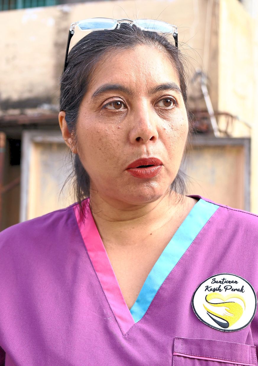 Sarina: We want to keep the elderly active, engaged and happy.