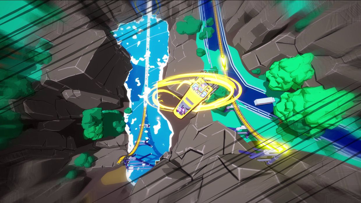 Players start off simply, learning the trick basics, but as they travel to other territories, they challenge other gangs and learn new techniques.