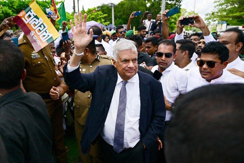 Sri Lanka verhaftet ehemaligen Präsidenten Ranil Wickremesinghe: Bericht