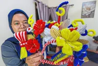 Handmade touch for Merdeka