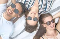 Protect your eyes with sunglasses 