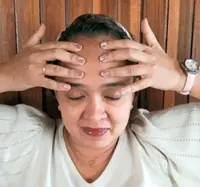 Try some yoga for a more youthful-looking face