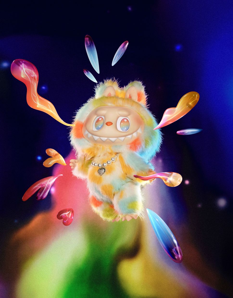 This image provided by Pop Mart shows Pop Mart's Labubu Rock The Universe (Pop Mart via AP)