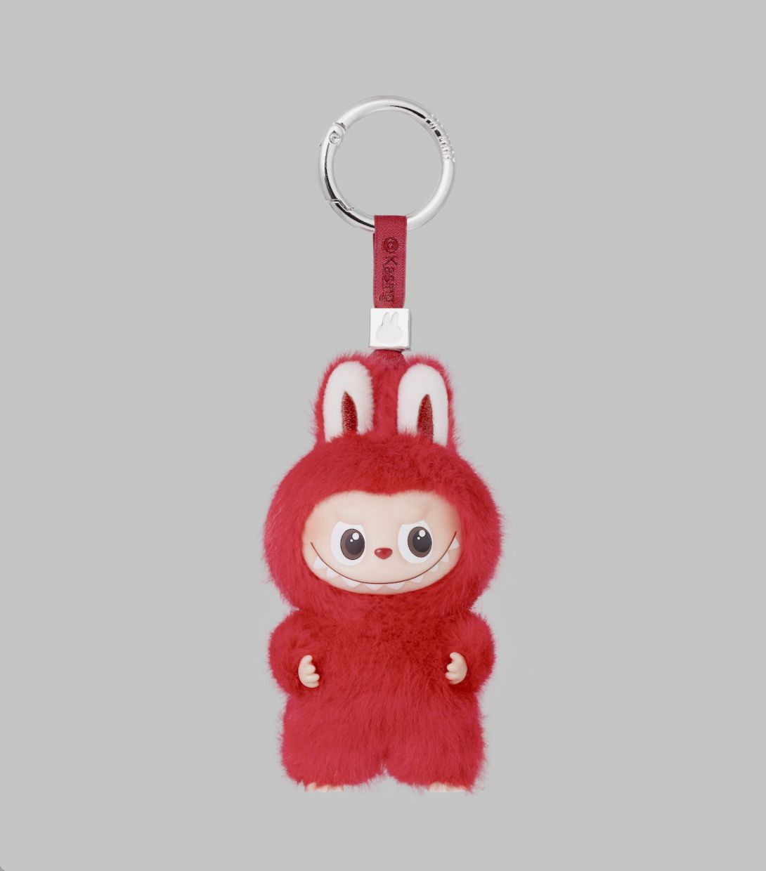 This image provided by Pop Mart shows Pop Mart's mini version of its popular Labubu plush toys. (Pop Mart via AP)