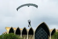 Two elite MMEA officers complete specialist parachute course