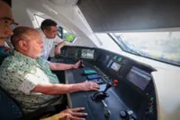 King officiates KTMB ETS3, drives train to Kluang