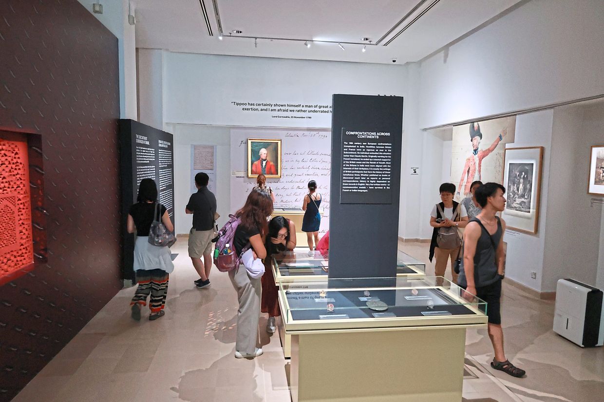 The legacy of Haider Ali and Tipu Sultan continues to inspire centuries later. — KAMARUL ARIFFIN/The Star