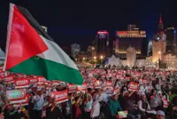 Sumud Nusantara Convoy arrives at Gaza solidarity event in Kuala Lumpur