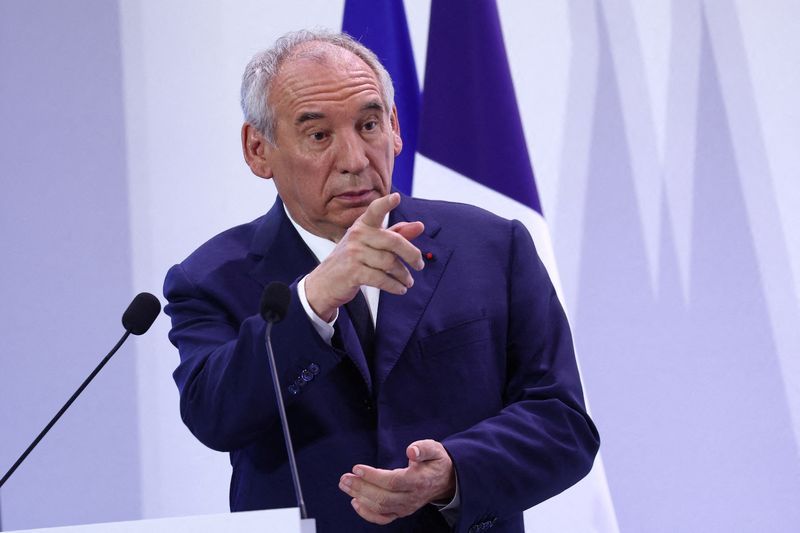 French PM Bayrou says he will request no-confidence vote from parliament