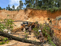 Senior citizen killed in excavation site mishap