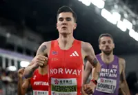 Athletics-Ingebrigtsen misses Zurich test before World Championships