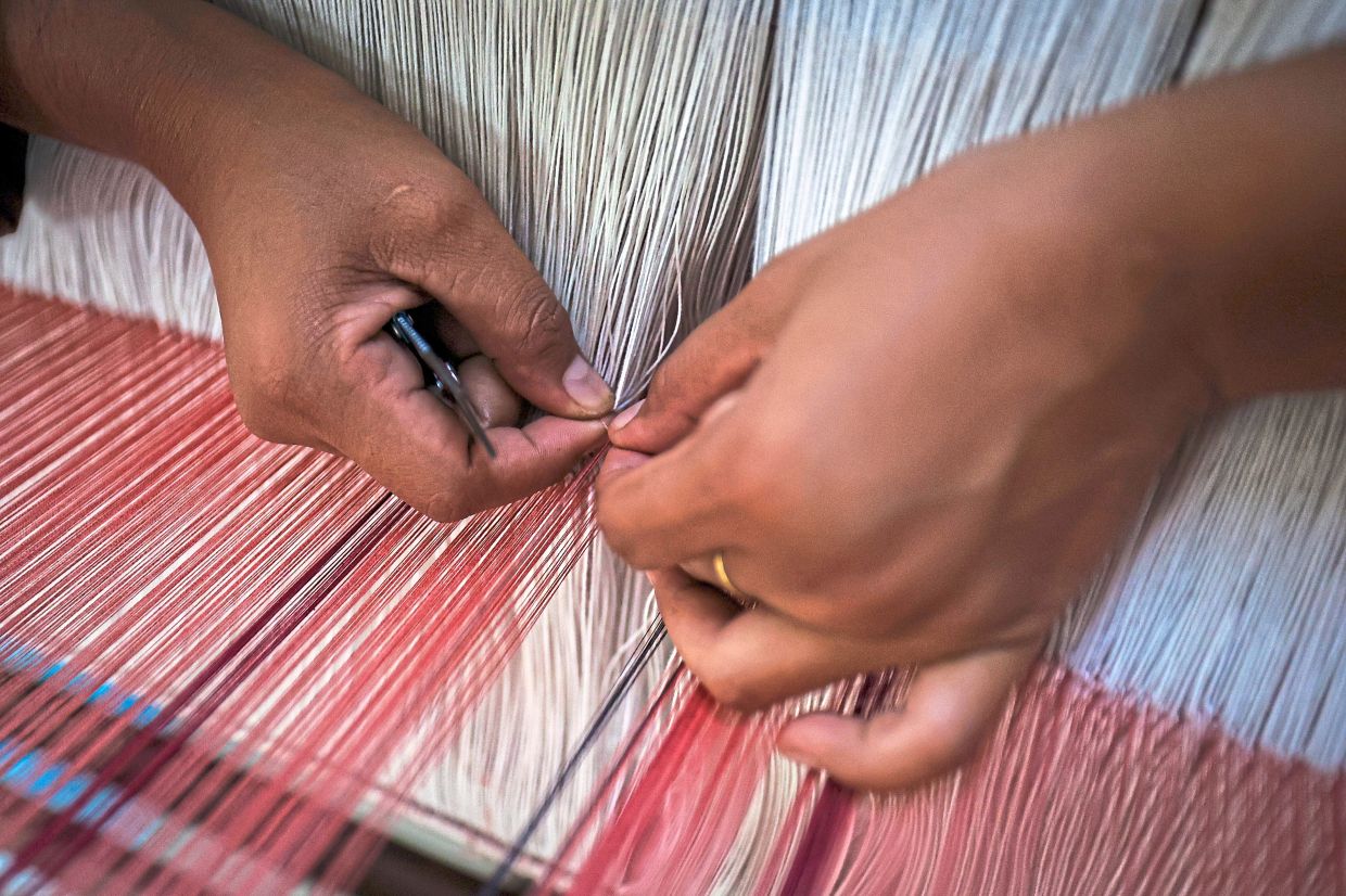 Intricate heritage craft being kept alive in the hands of Semai women in Pahang.