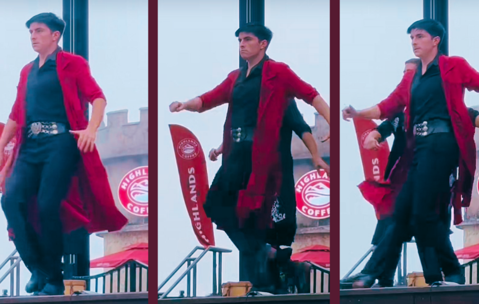 In the short video, the doppelganger dances with full confidence, leaving netizens wheezing. Photos: Lieyaaisha/TikTok
