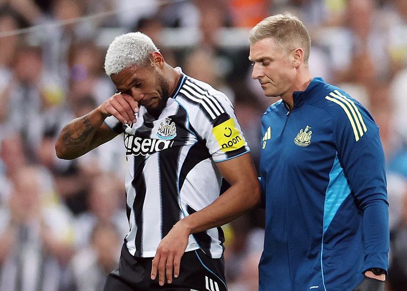 Soccer-Brazil's Joelinton sidelined for World Cup qualifiers after Newcastle injury