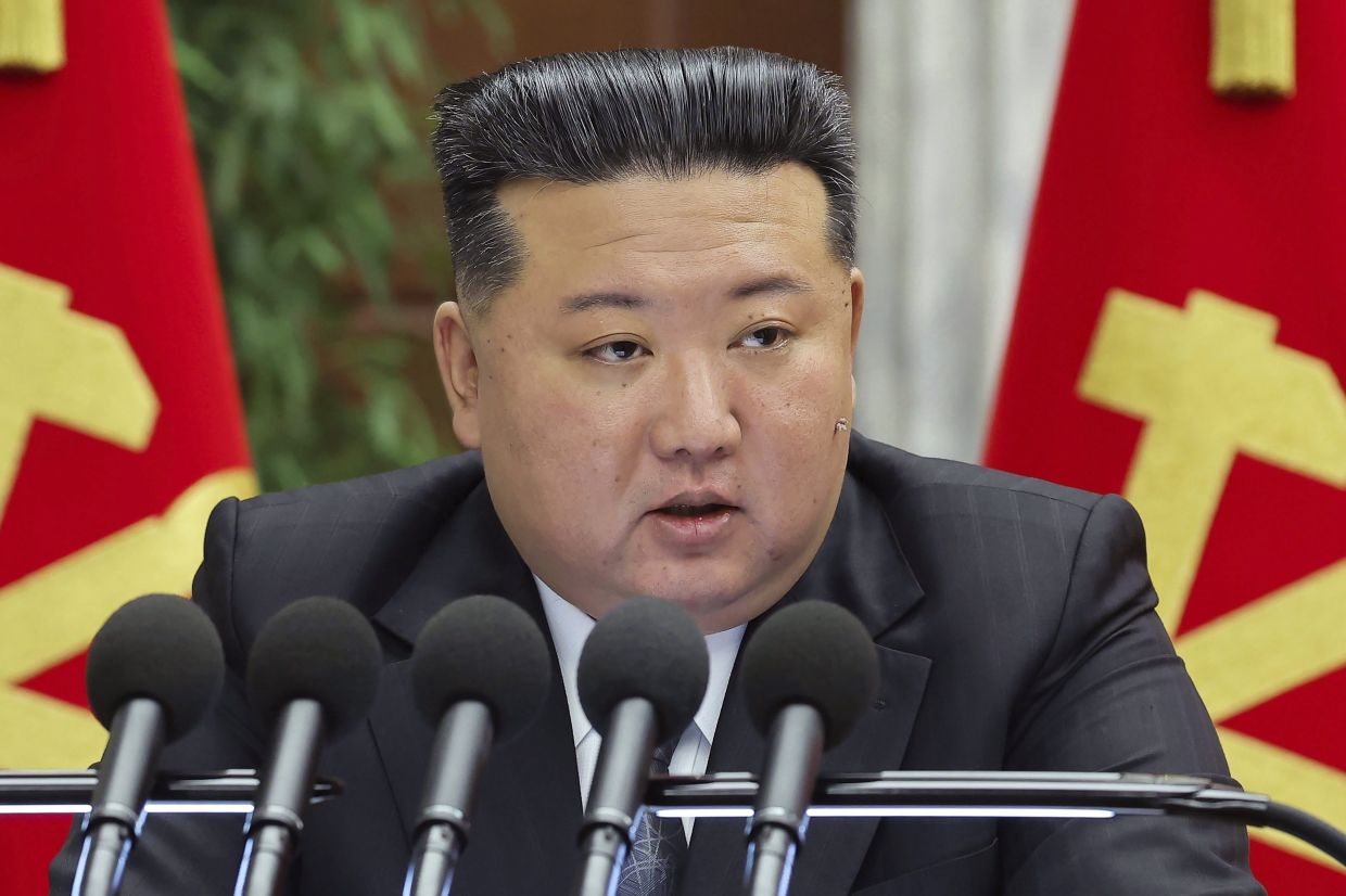 China sagt, dass der nordkoreanische Führer Kim Jong-un am 3 ...