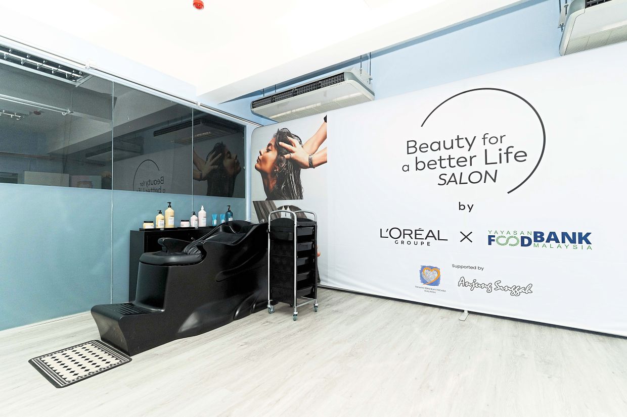 Staffed by graduates of the Beauty for a Better Life vocational training programme, it brings empowerment full circle. Photo: L'Oreal Foundation