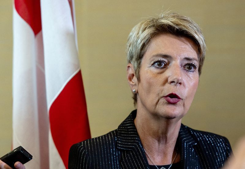 Swiss president discusses peace, reconstruction with Ukrainian PM