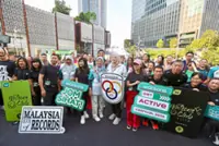 More than 7,000 join 10th edition fun-run in KL