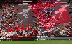 Soccer-Arsenal seek to land early blow on fragile Liverpool in Anfield showdown