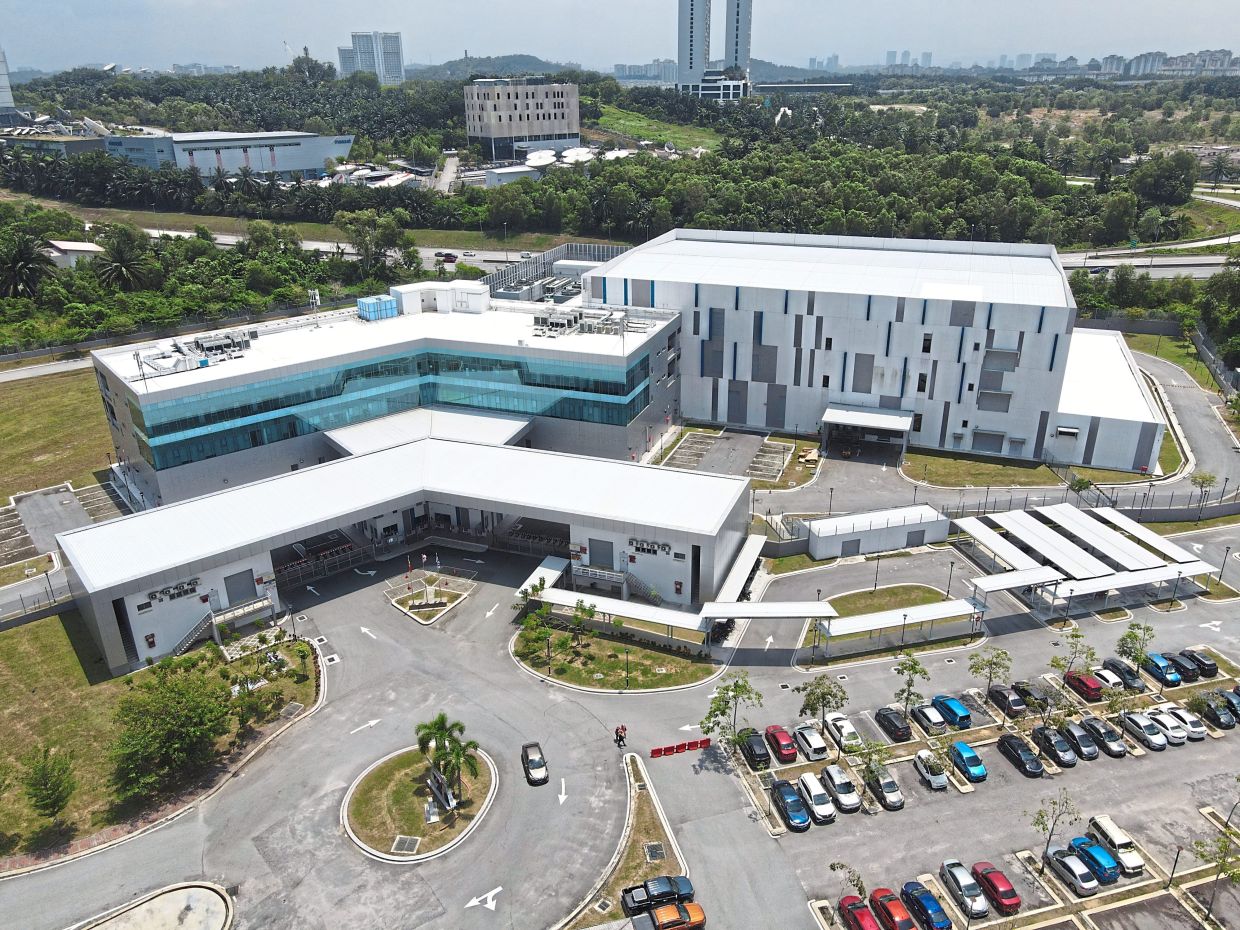 TM’s Klang Valley Data Centre in Cyberjaya. 