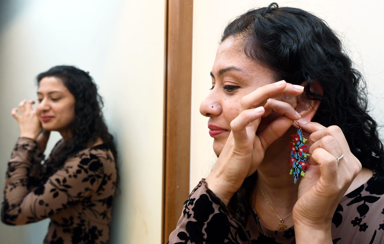 Through her beadwork, Sharmila brings Malaysia’s rich heritage to life.