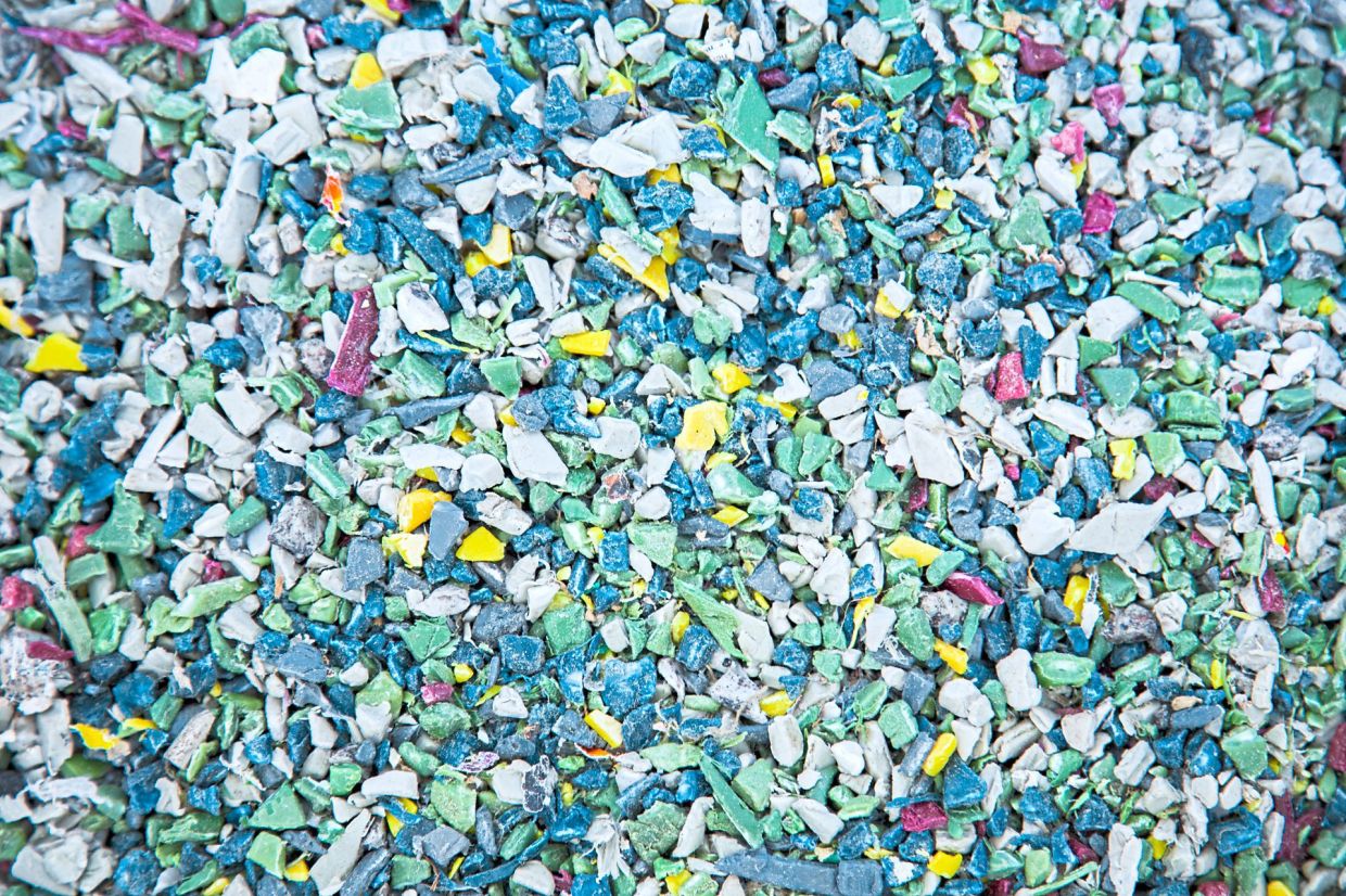 The real solution to plastic pollution is to avoid using it, says Bernard.