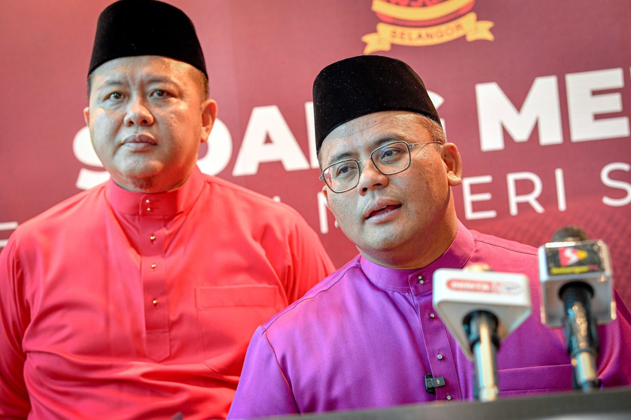 Cops detain 12 to aid probe on Sabak Bernam student fall, MB Amirudin confirms