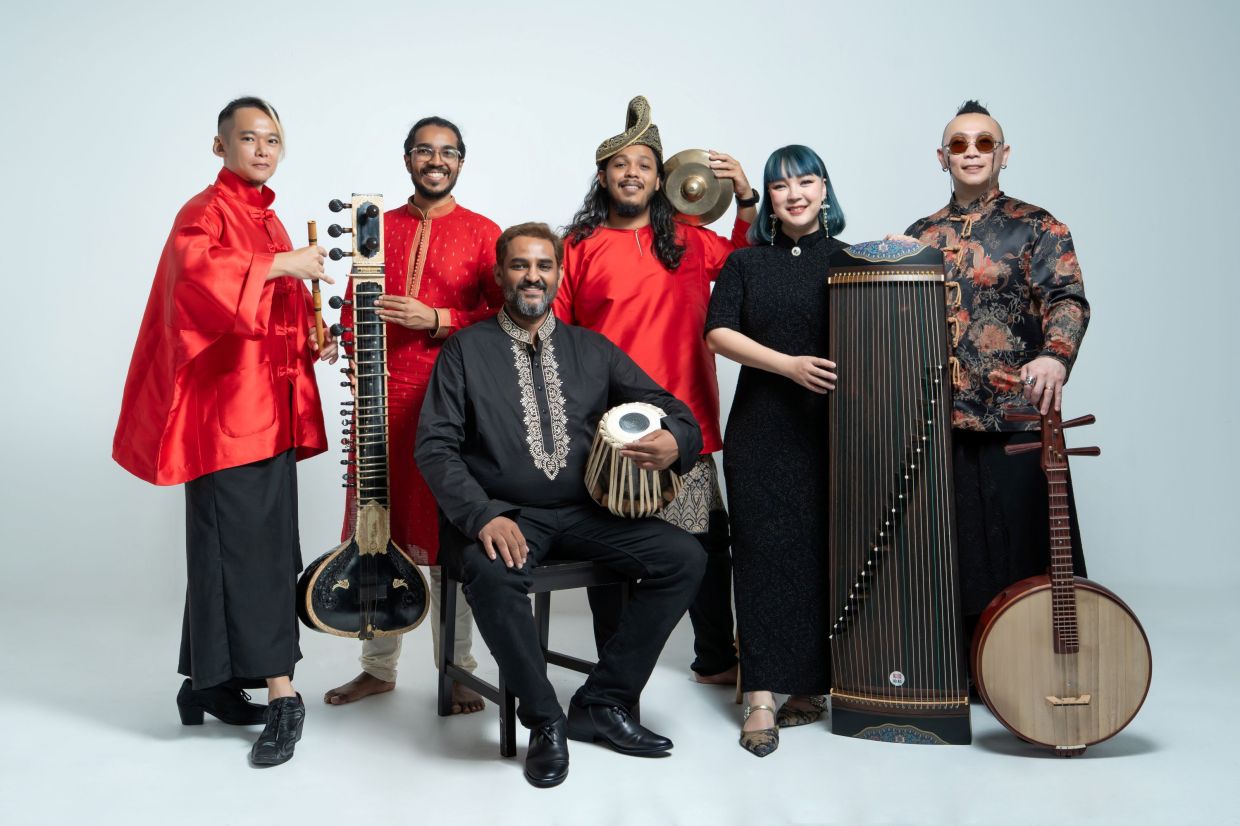 Naungan is a band that celebrates unity through diversity. Photo: Handout