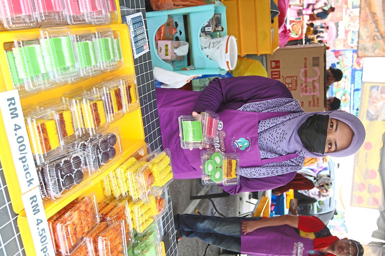 Different types of kuih are regularly sold at local markets. — LOW BOON TAT/The Star