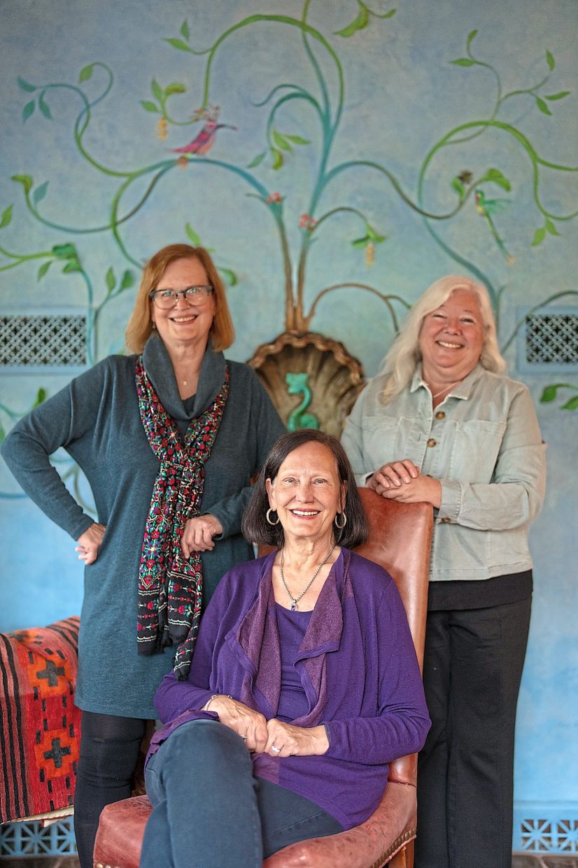 Authors (clockwise from left) Dean, Eaton and Svitak wrote the book at a time when the topic of immigration in the US sparks fiery debate.