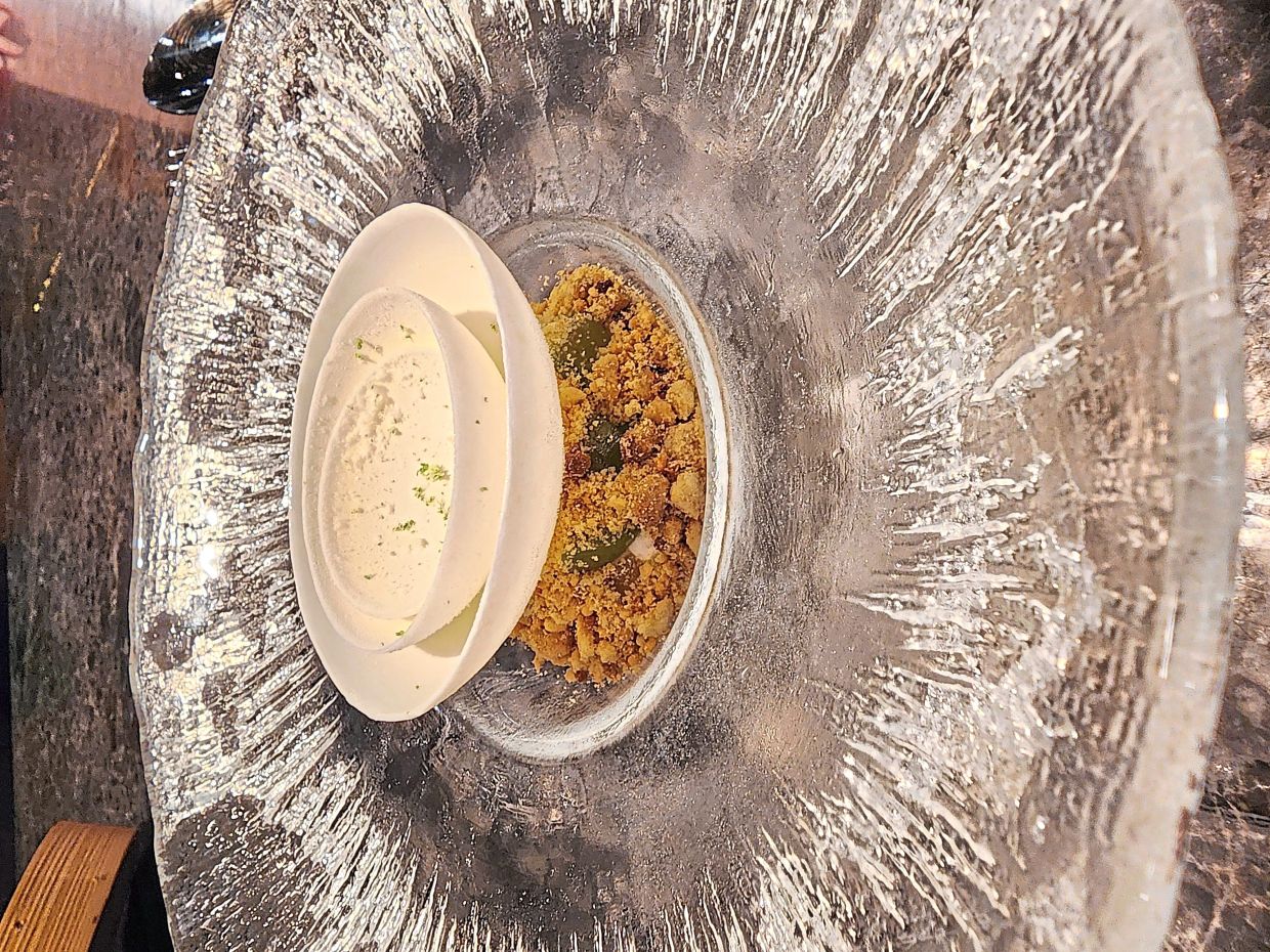 This layered citrus dessert offers clean, cool flavours to end your meal here on a high note.