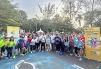 Marathon training session takes runners through parks