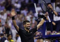 Tennis-Djokovic beats back issue to blast past Norrie at US Open