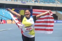 Grace Wong smashes national hammer throw record to win gold at Malaysian Open