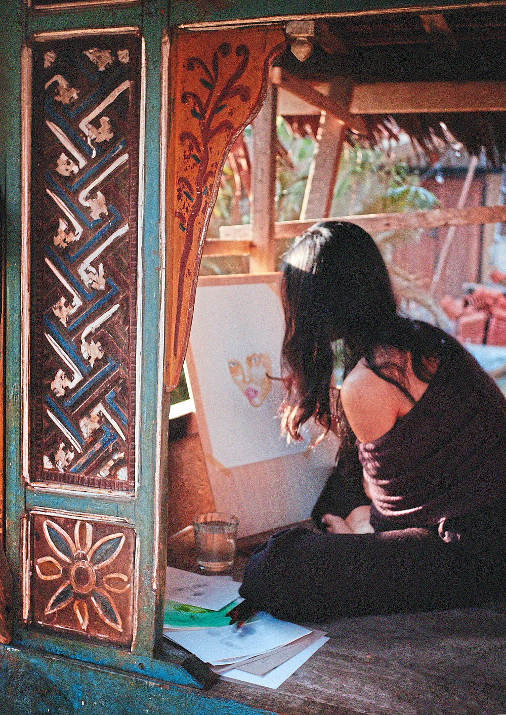 An art therapy session at Sepi Studio. ­— Pictures courtesy of Nyawa Organisation