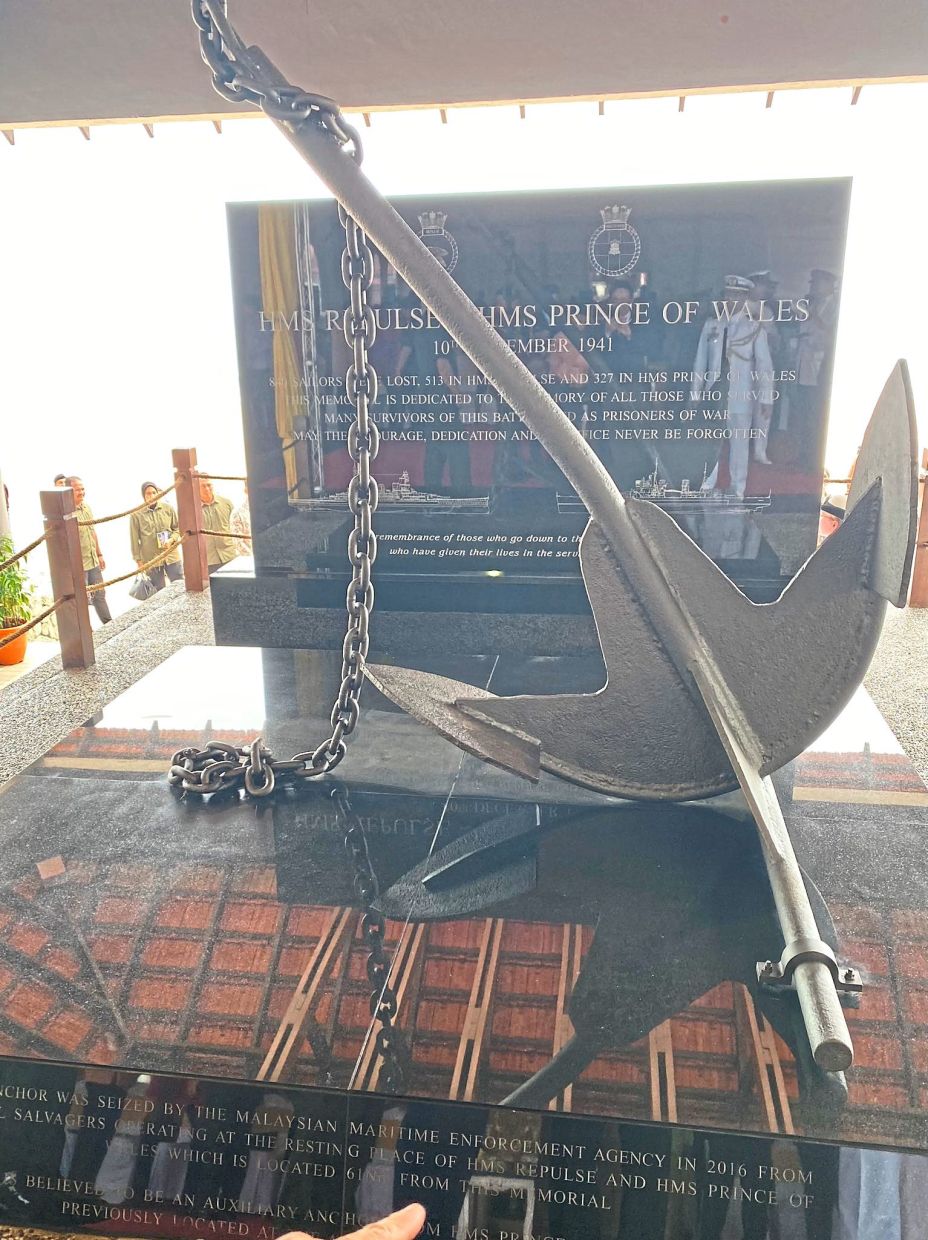 The opening of the HMS Repulse & HMS Prince of Wales Memorial in Kuantan — Wikimedia Commons