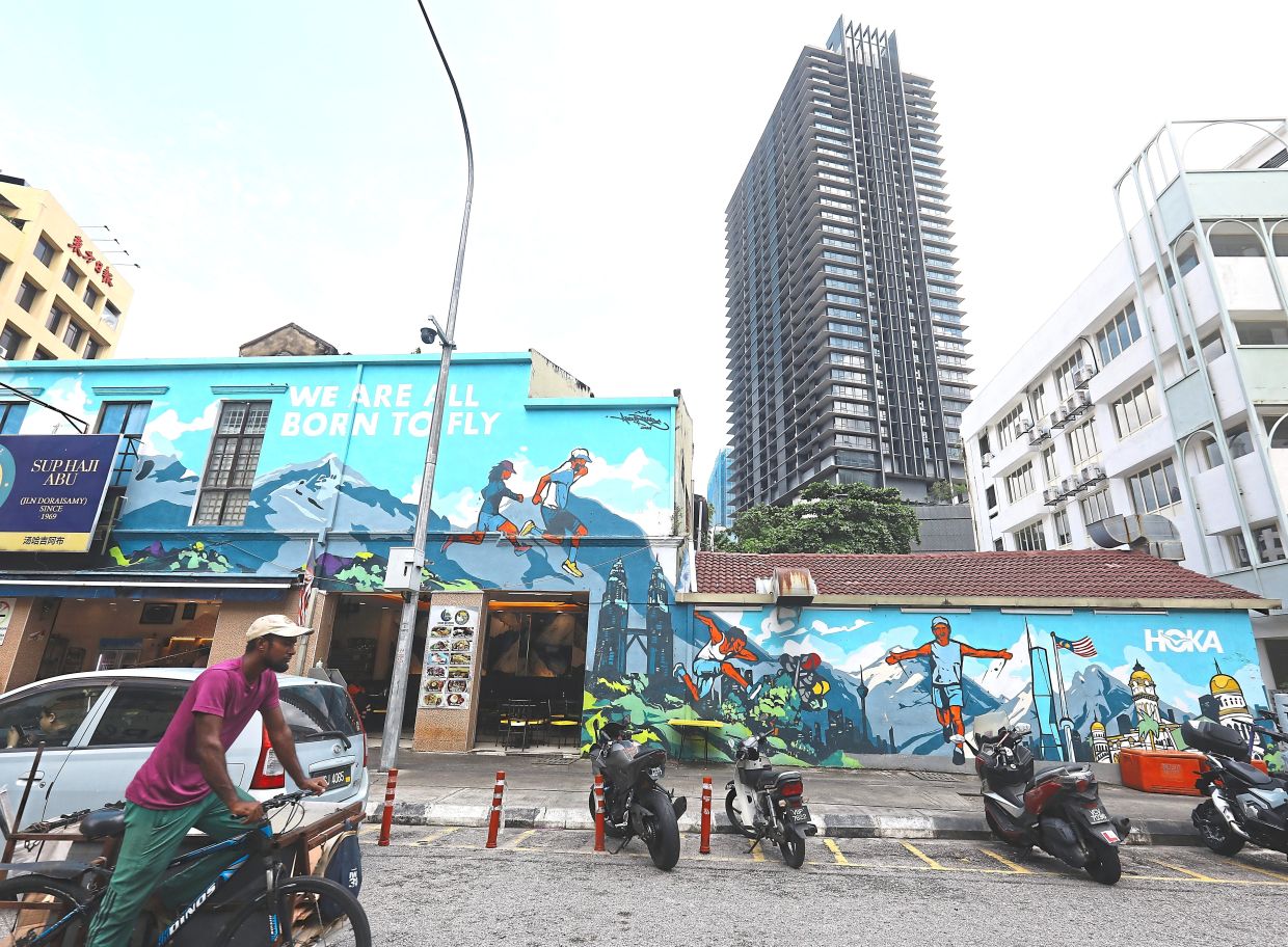 ‘Born To Fly’ carries a motivational message to aim high.