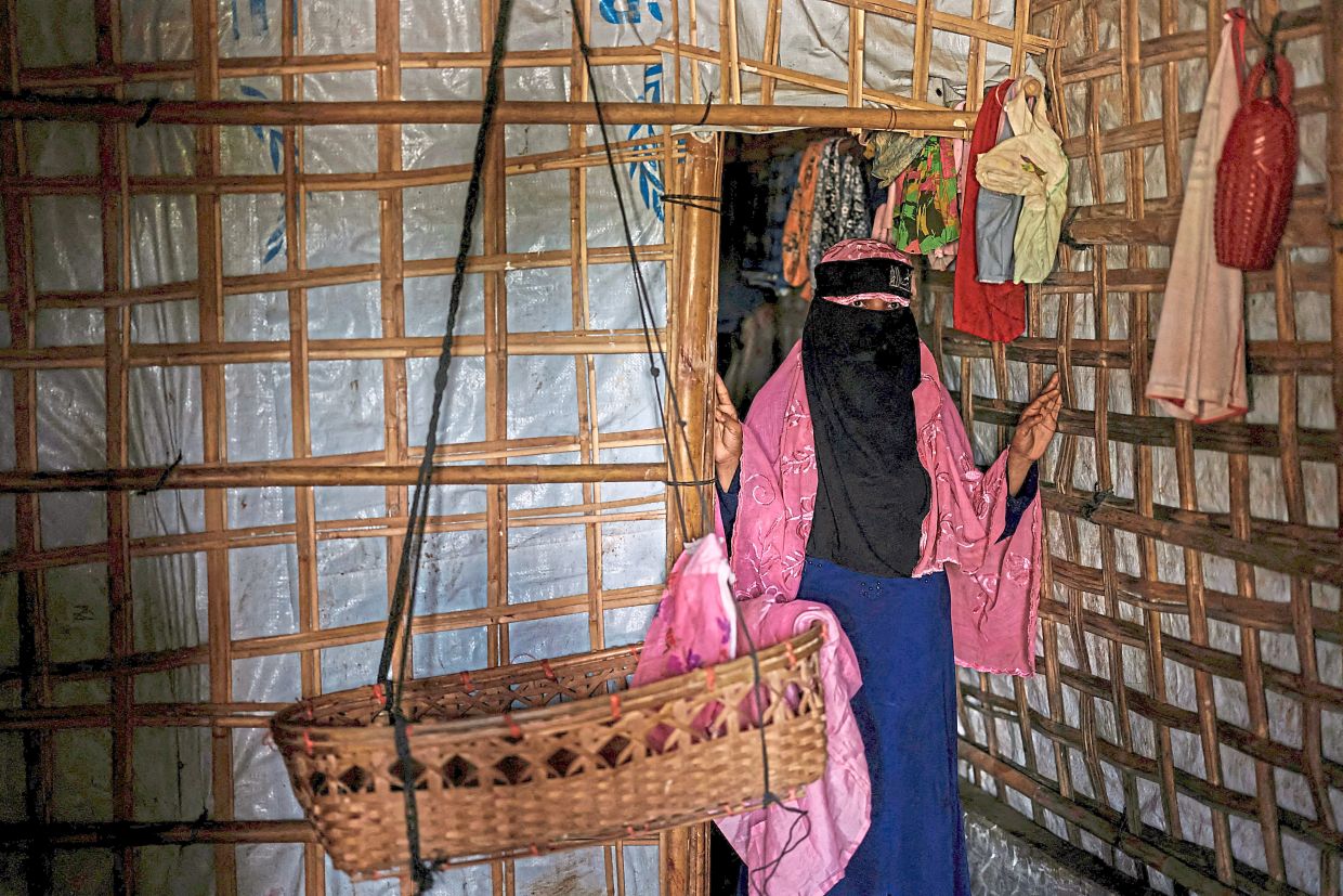 Begum married off one of her daughters following the funding shortage which shuttered thousands of schools in the refugee camps. — Reuters