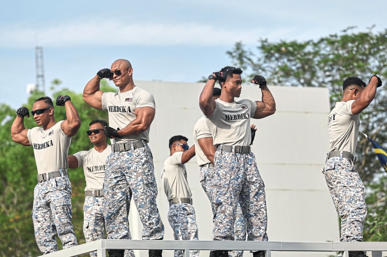 Merdeka day celebration at Dataran Putrajaya. — YAP CHEE HONG/The Star