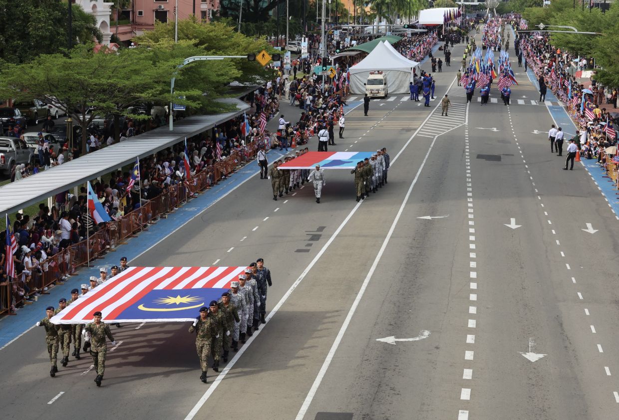 Nothing better than the real deal for National Day parade first-timers