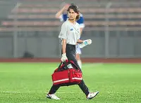 Cheryl, the Super League’s only female physiotherapist, hopes   to inspire more to enter field