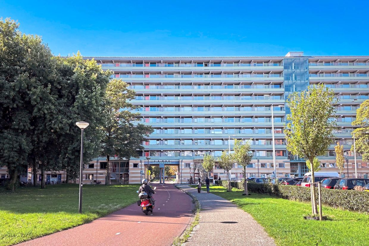 A plane flew into this block of flats in 1992, just one of the hidden histories of the city.