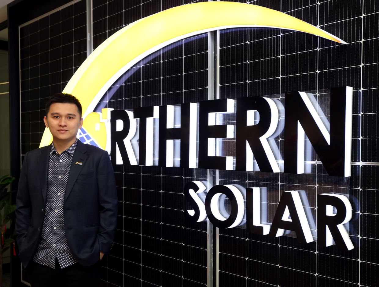 Northern Solar managing director Lew Shoong Kai  —CHAN TAK KONG/The Star