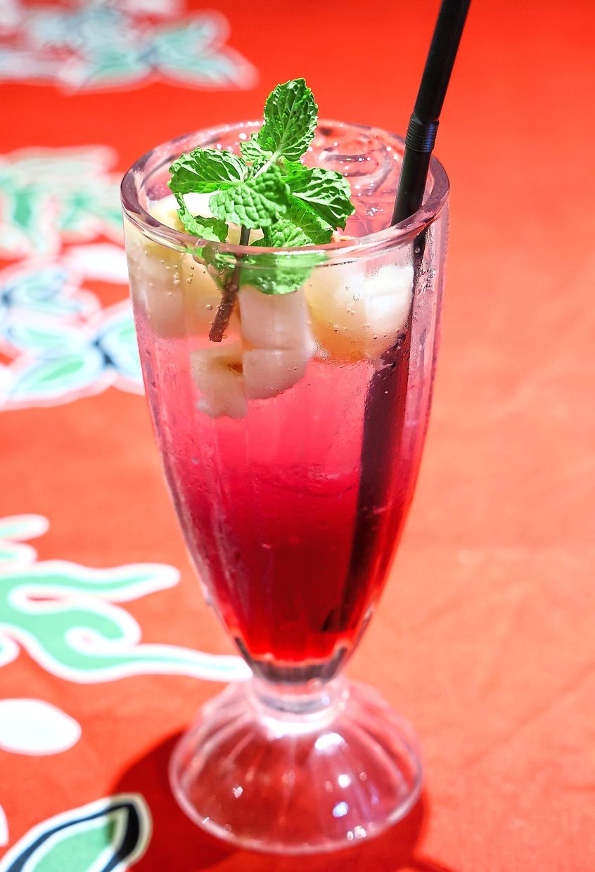 Sparkling Ribena Lychee.