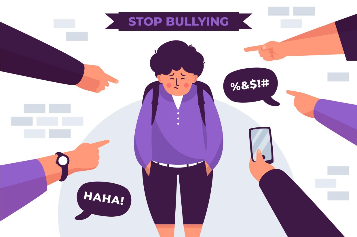 Ask your child how the person being bullied would feel in such a situation. Photo: Freepik